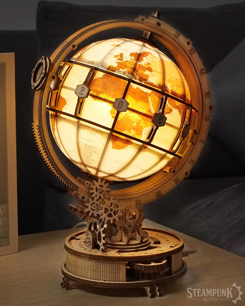 3D Wooden Globe Puzzle