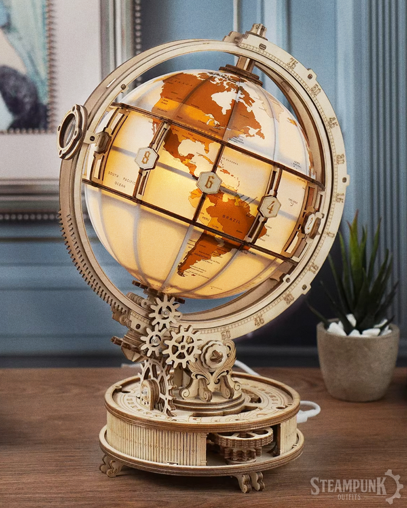 3D Wooden Globe Puzzle