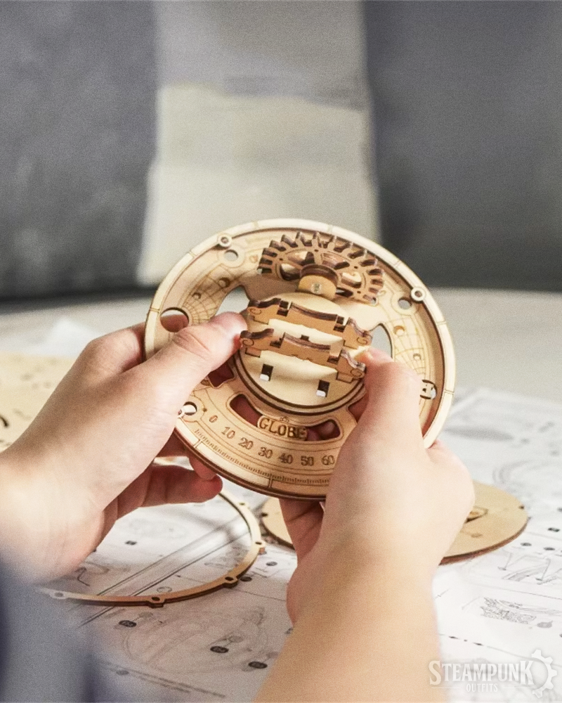 3D Wooden Globe Puzzle
