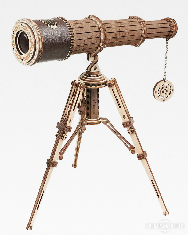 3D Wooden Telescope Puzzle