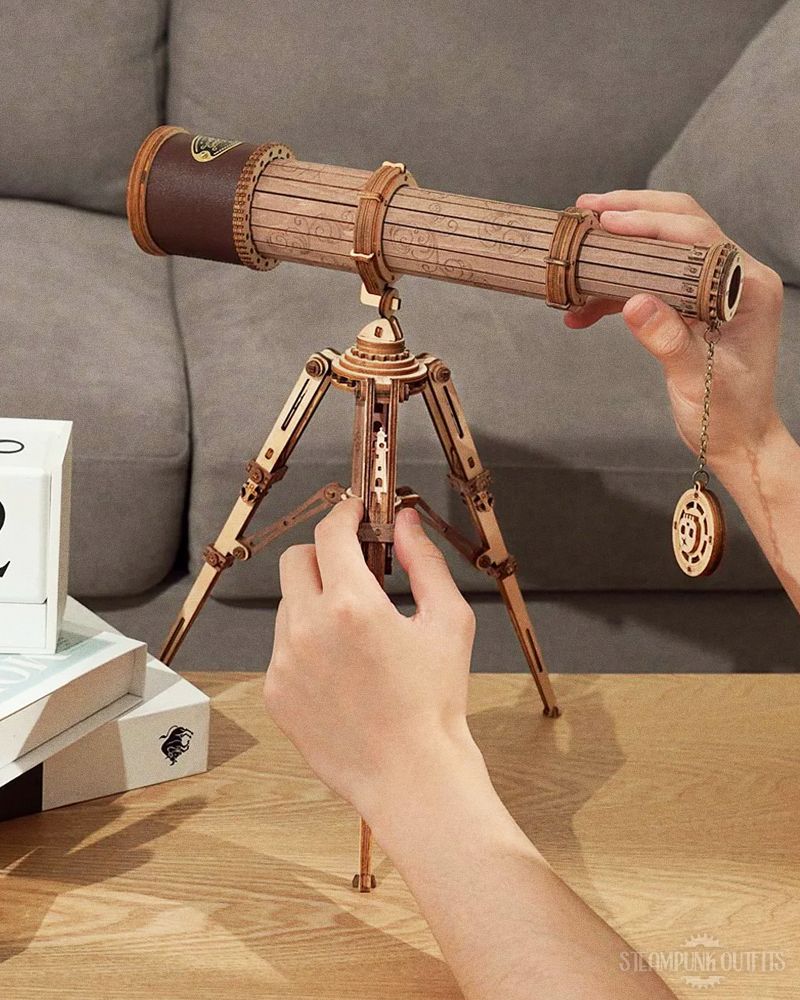 3D Wooden Telescope Puzzle