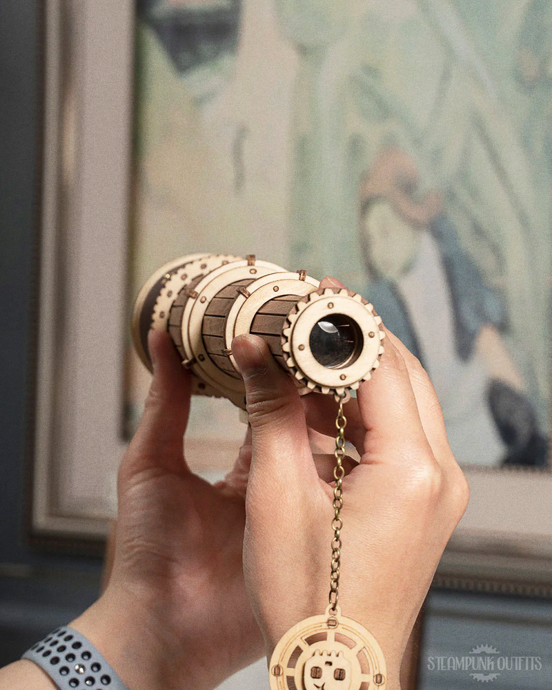 3D Wooden Telescope Puzzle