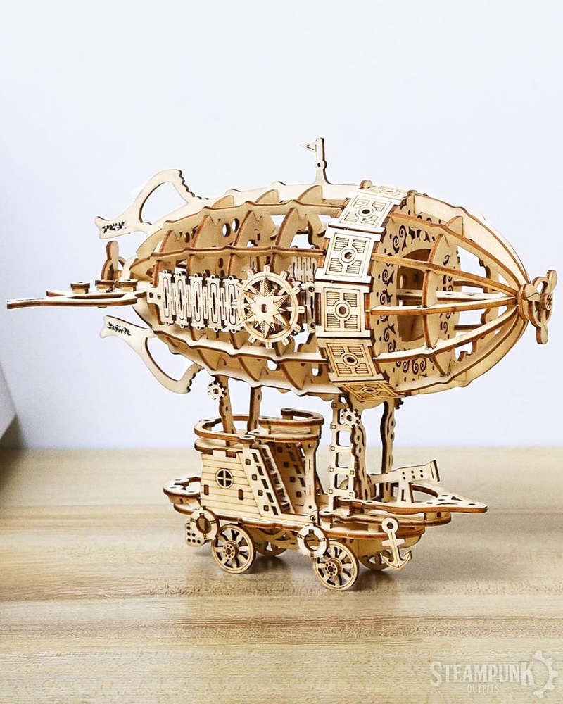 Airship Wooden Puzzle