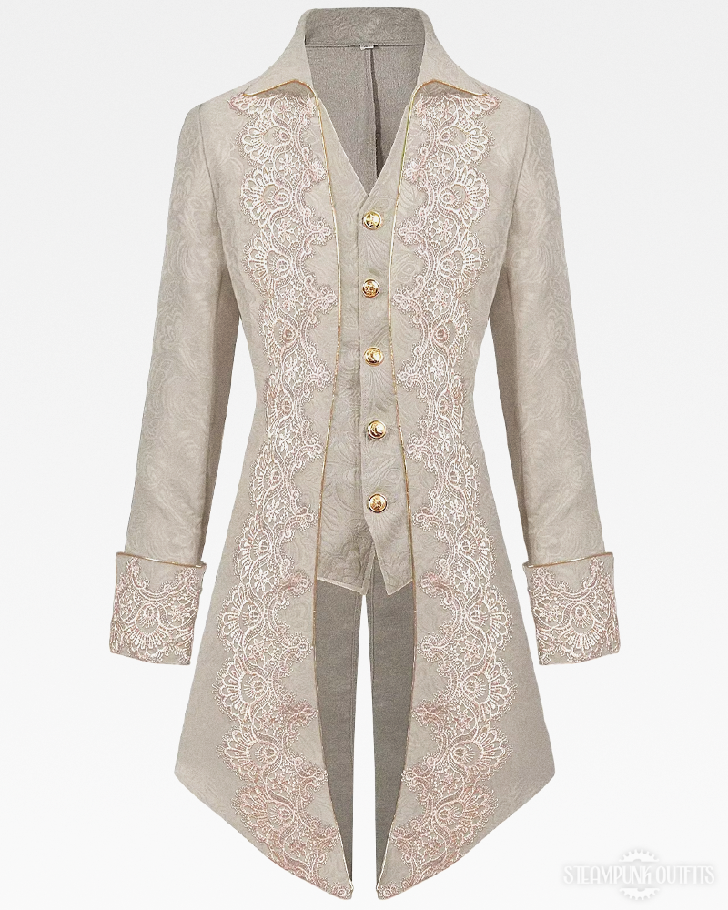 Beige Steampunk Coat