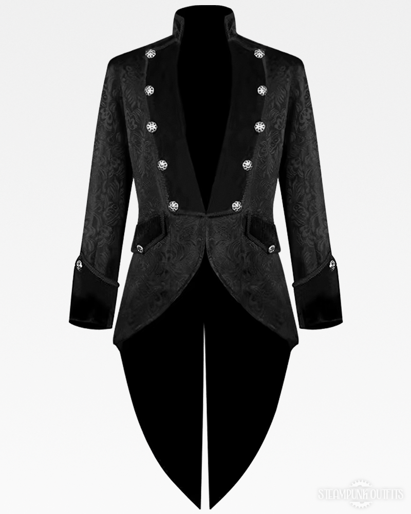 Black Steampunk Tailcoat