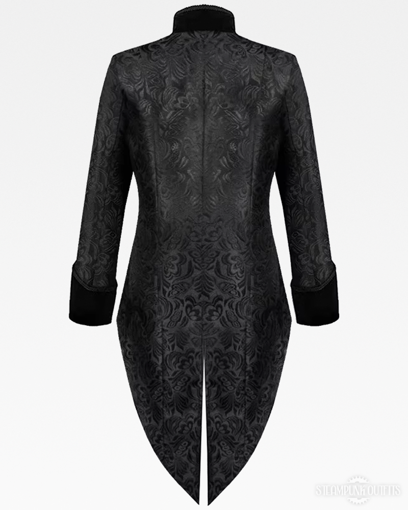 Black Steampunk Tailcoat
