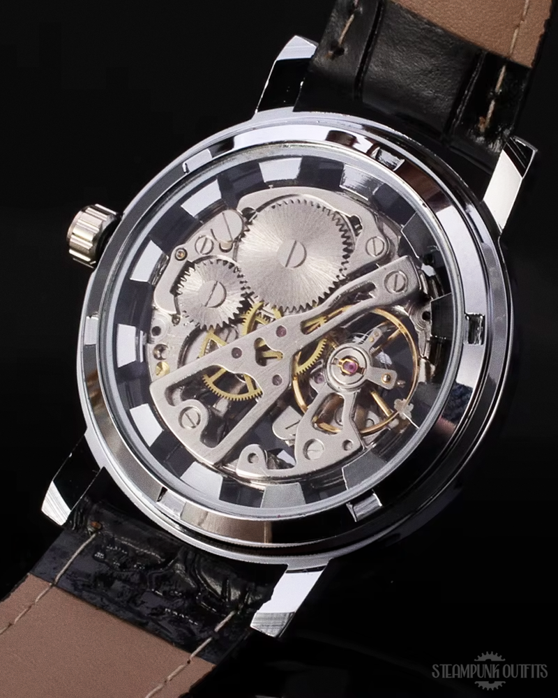 Black Steampunk Watch