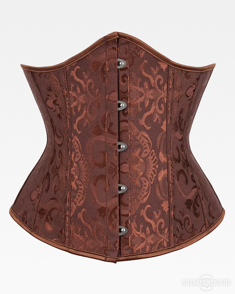 Brocade Steampunk Corset