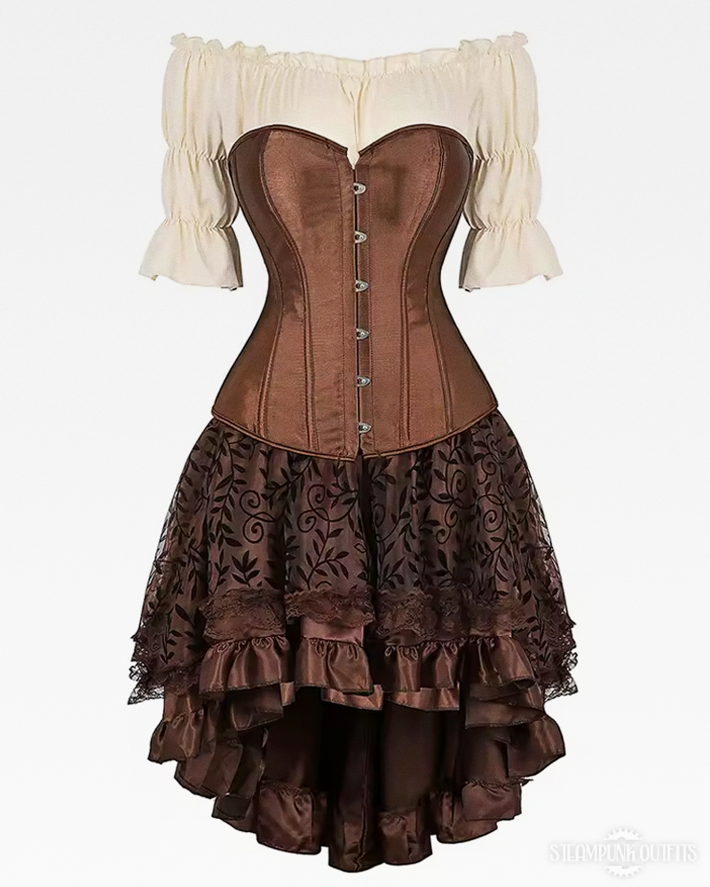 Brown Steampunk Costume