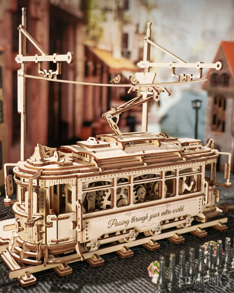 City Tram 3D Wooden Puzzle