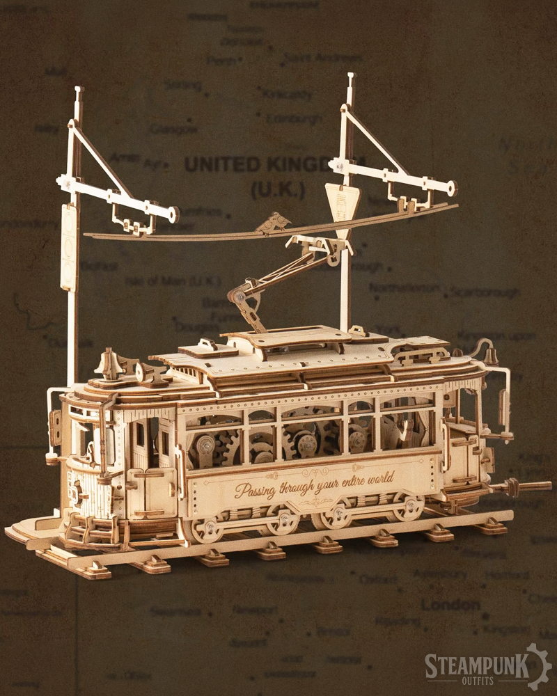City Tram 3D Wooden Puzzle