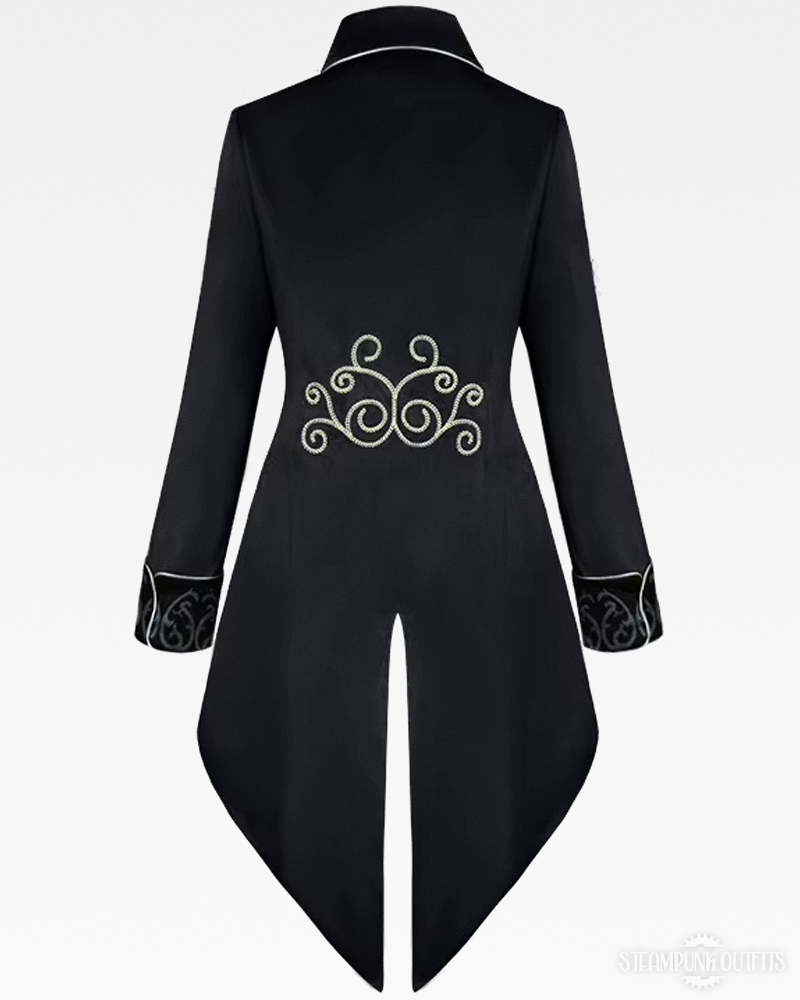 Embroidered Steampunk Coat