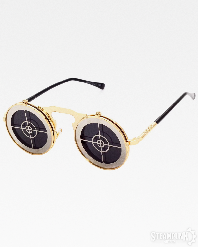 Flip Up Steampunk Sunglasses