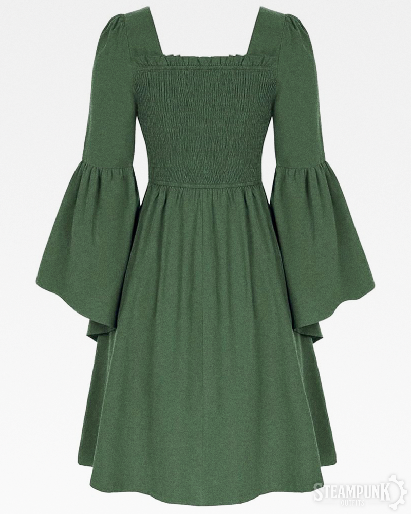 Green Steampunk Dress