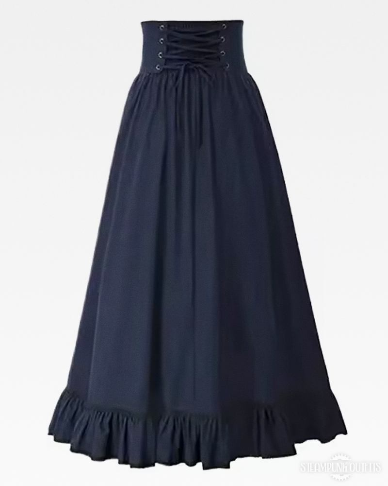 High Waisted Victorian Skirt