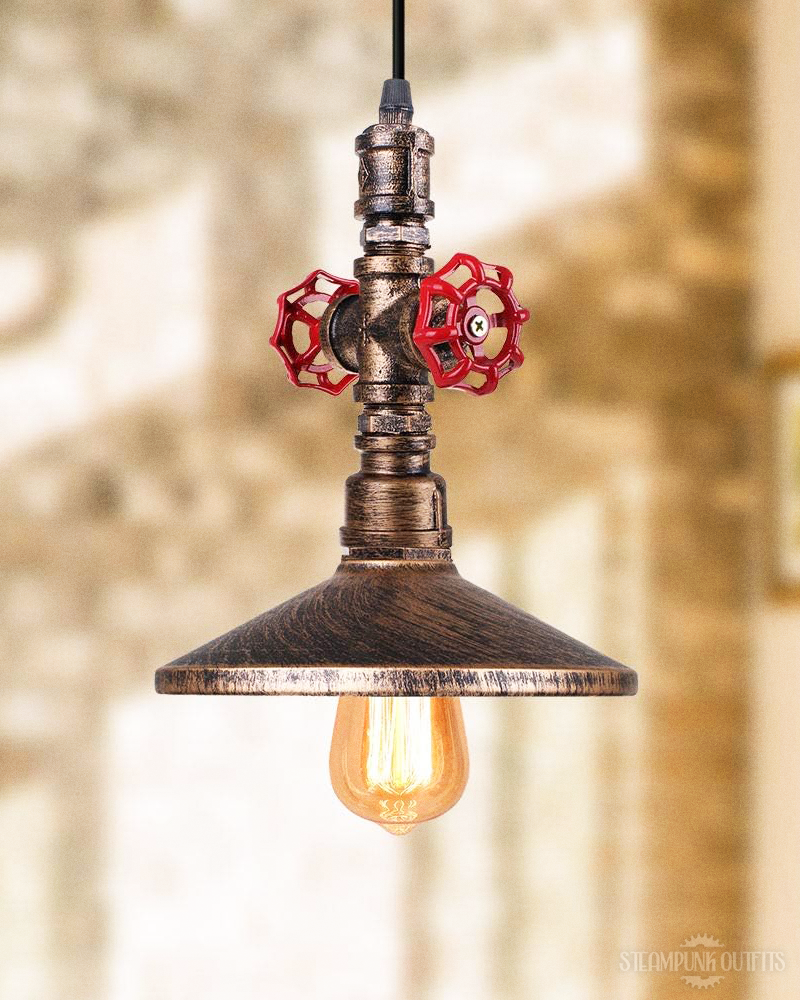 Industrial Pipe Pendant Light