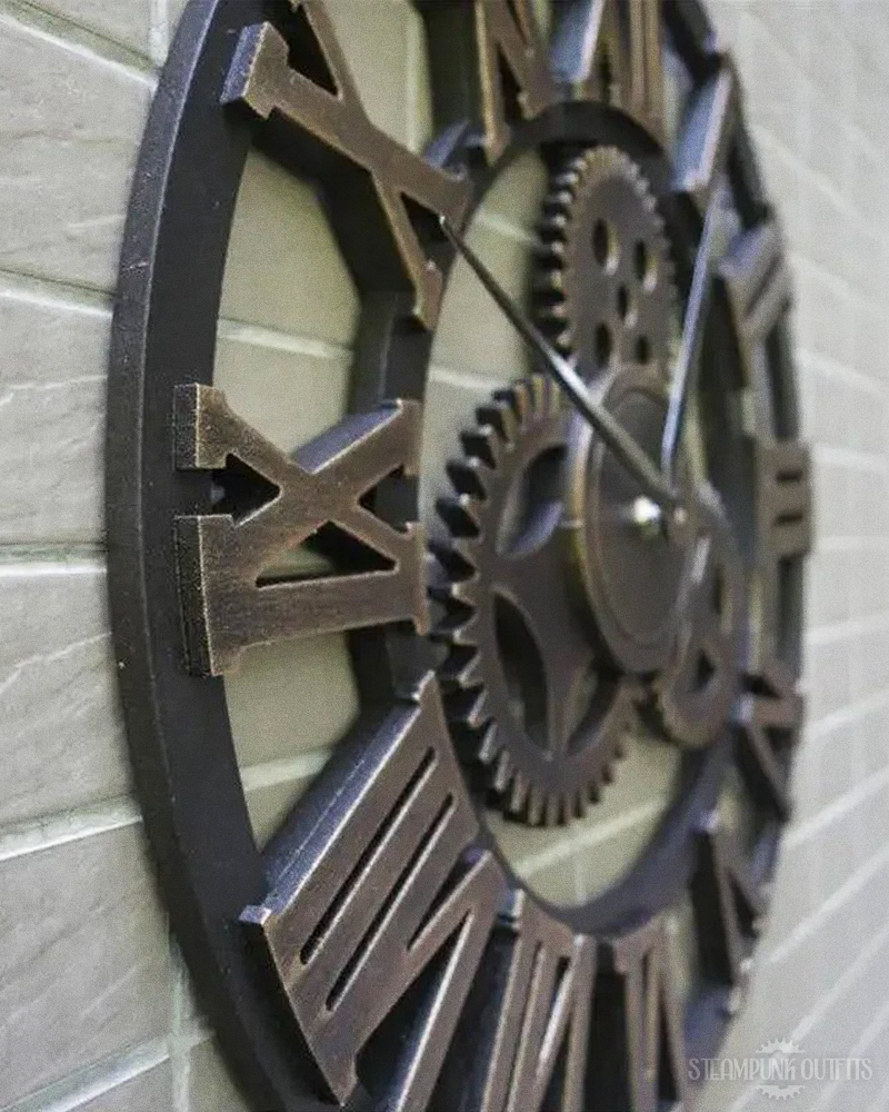 Industrial Wall Clock
