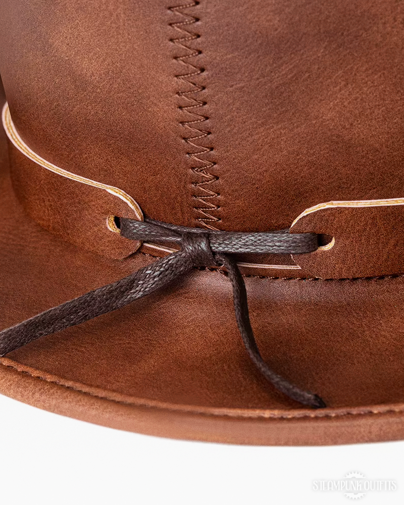 Leather Steampunk Hat