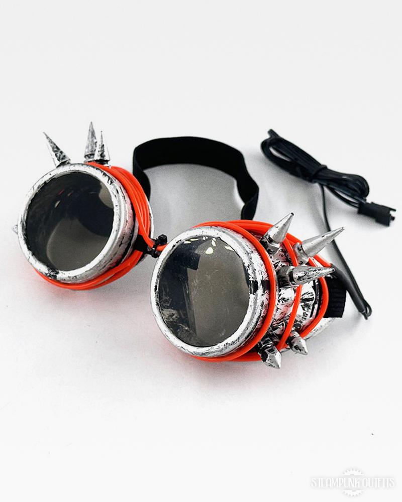LED Steampunk Goggles