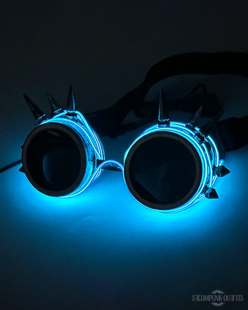 LED Steampunk Goggles