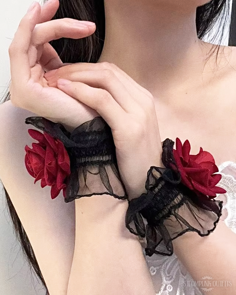 Lolita Wrist Cuffs