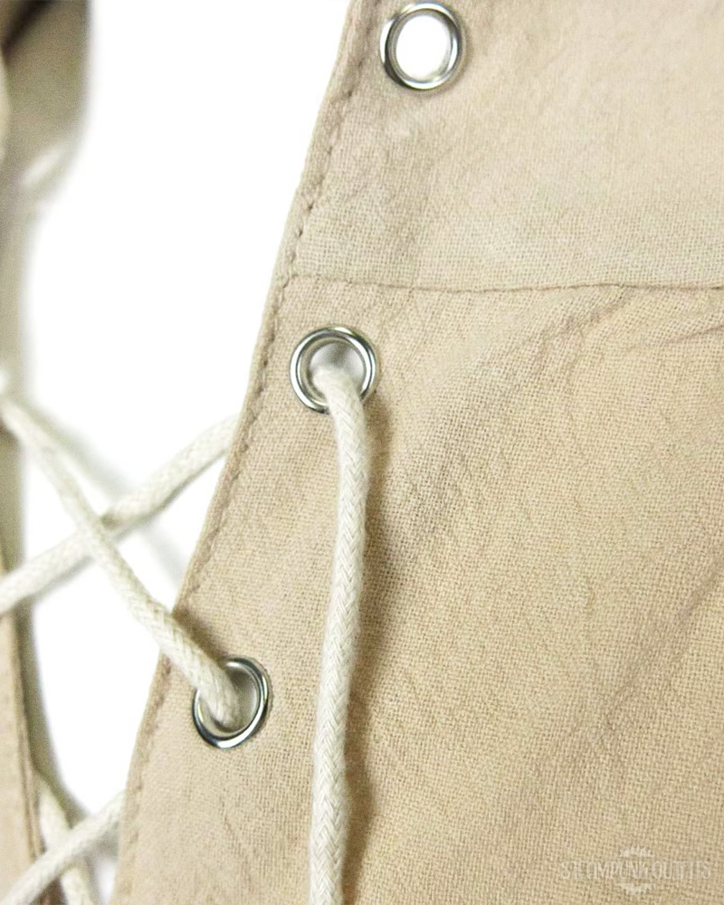 Medieval Lace Up Shirt