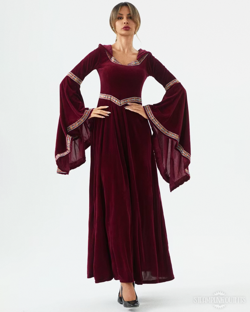 Medieval Velvet Dress