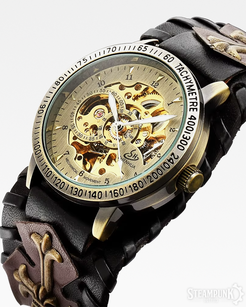 Mens Steampunk Watch