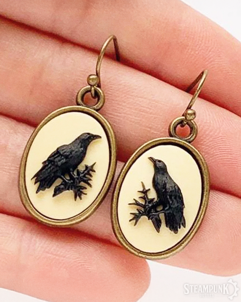 Raven Earrings