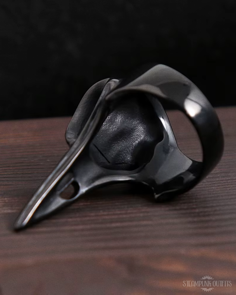 Raven Skull Ring