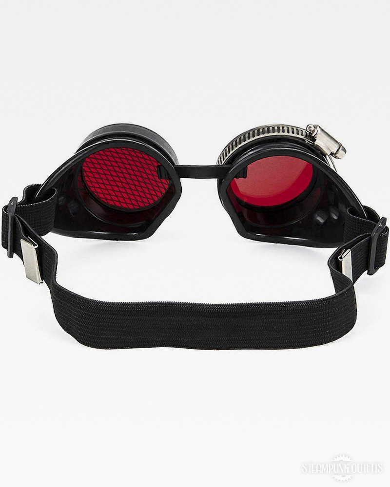 Red Steampunk Goggles