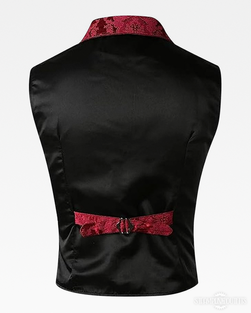 Red Steampunk Vest
