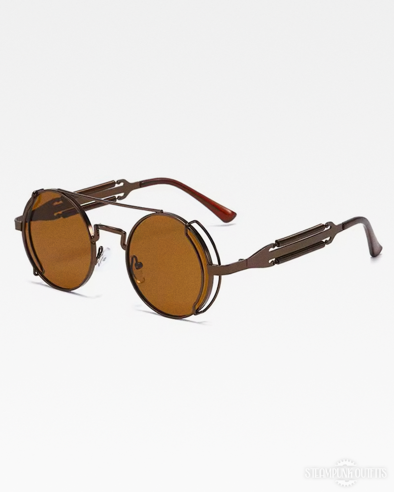 Round Metal Sunglasses Steampunk