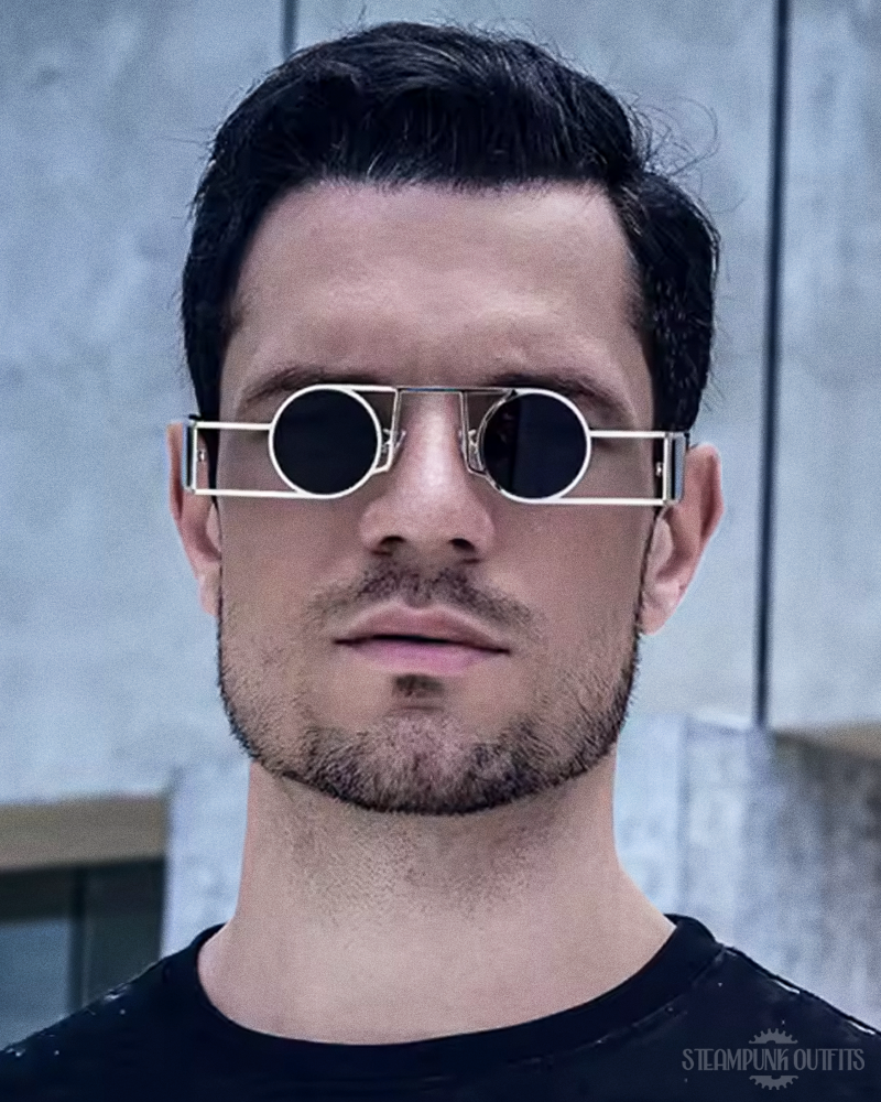 Round Side Shield Sunglasses
