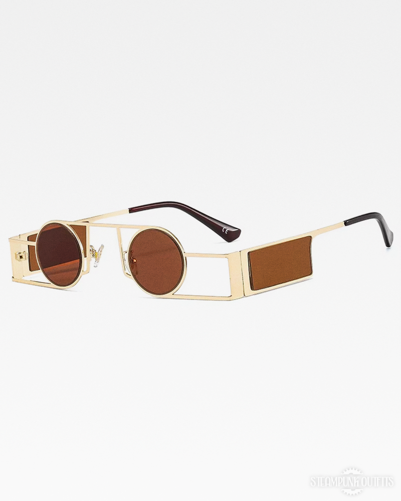 Round Side Shield Sunglasses