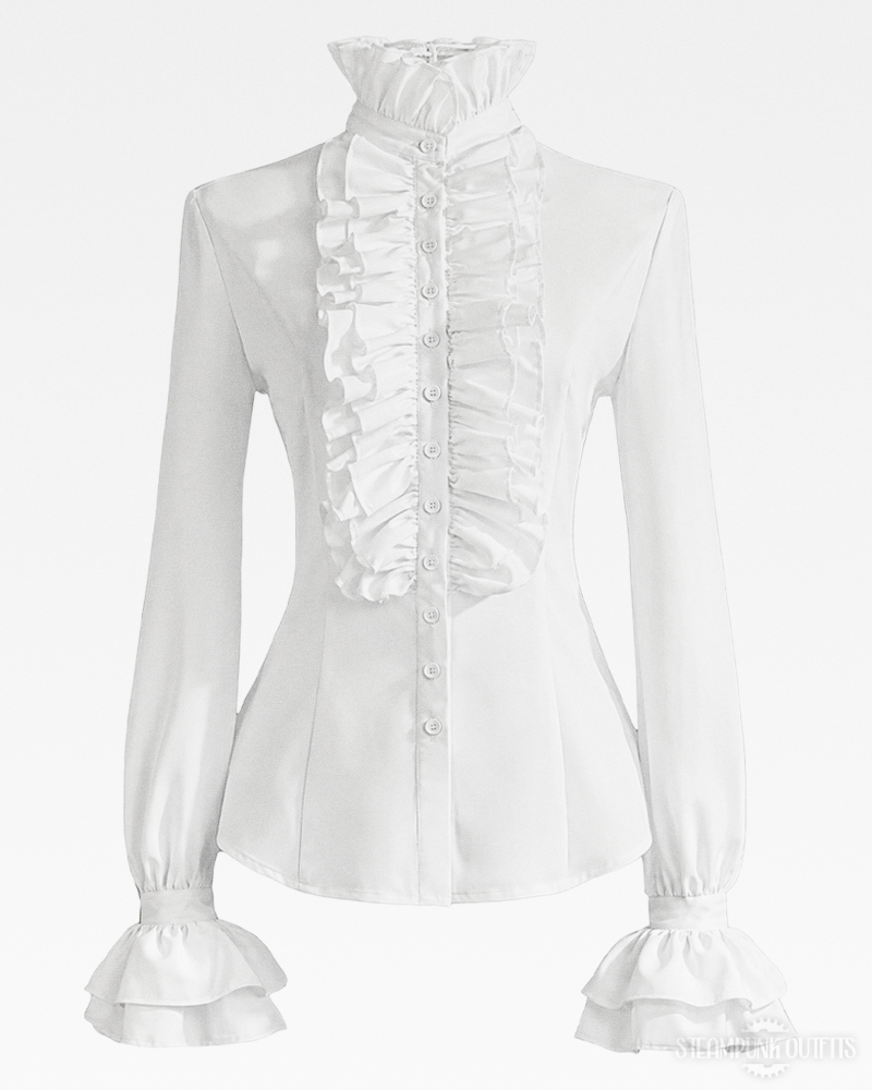 Ruffle Victorian Blouse