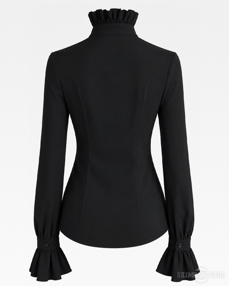 Ruffle Victorian Blouse