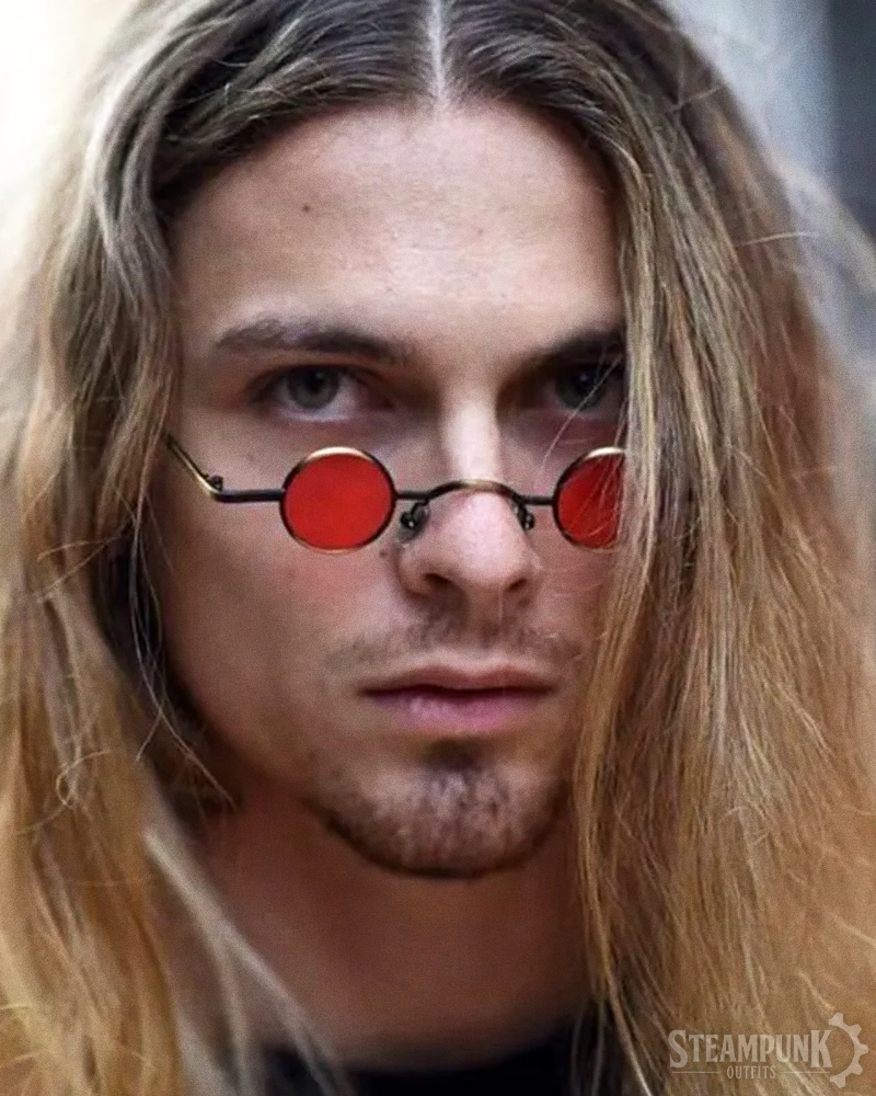 Small Round Steampunk Sunglasses
