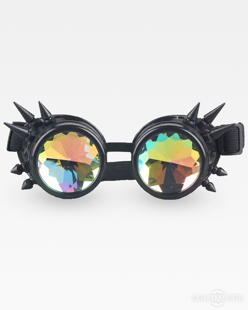 Spiked Kaleidoscope Goggles