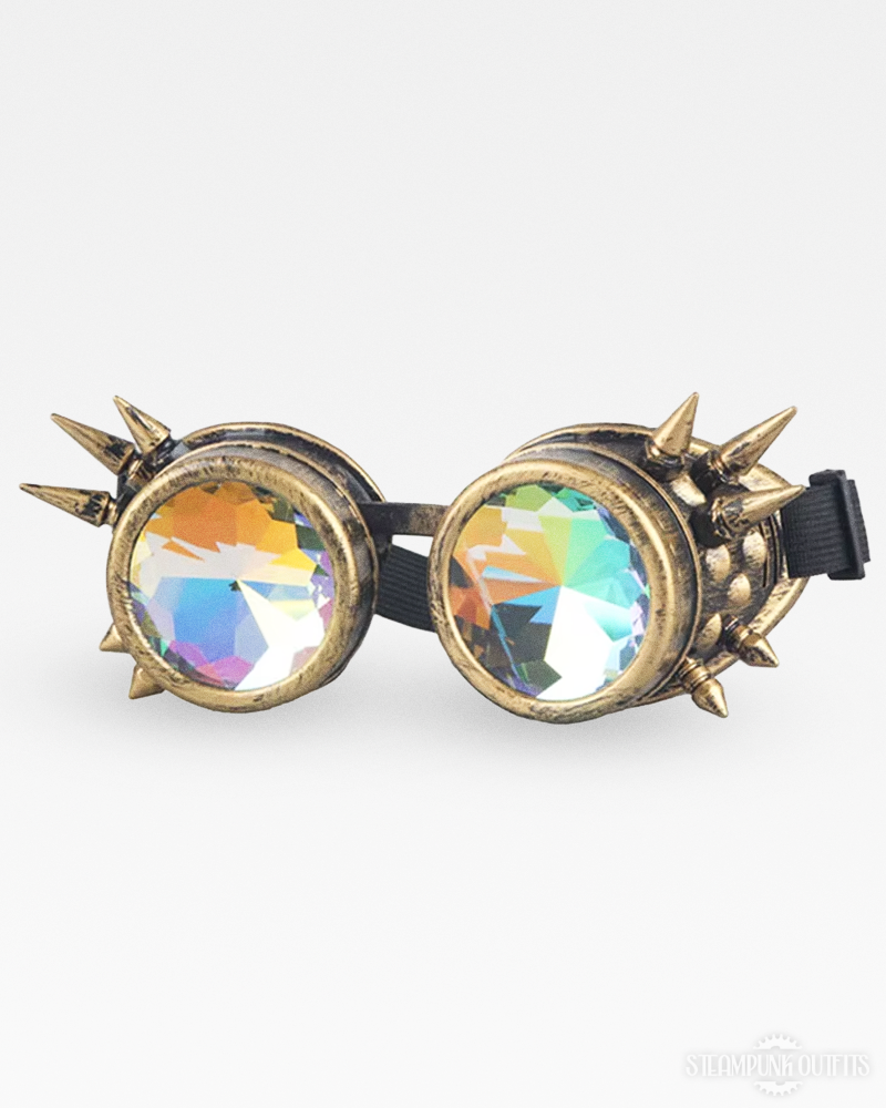 Spiked Kaleidoscope Goggles
