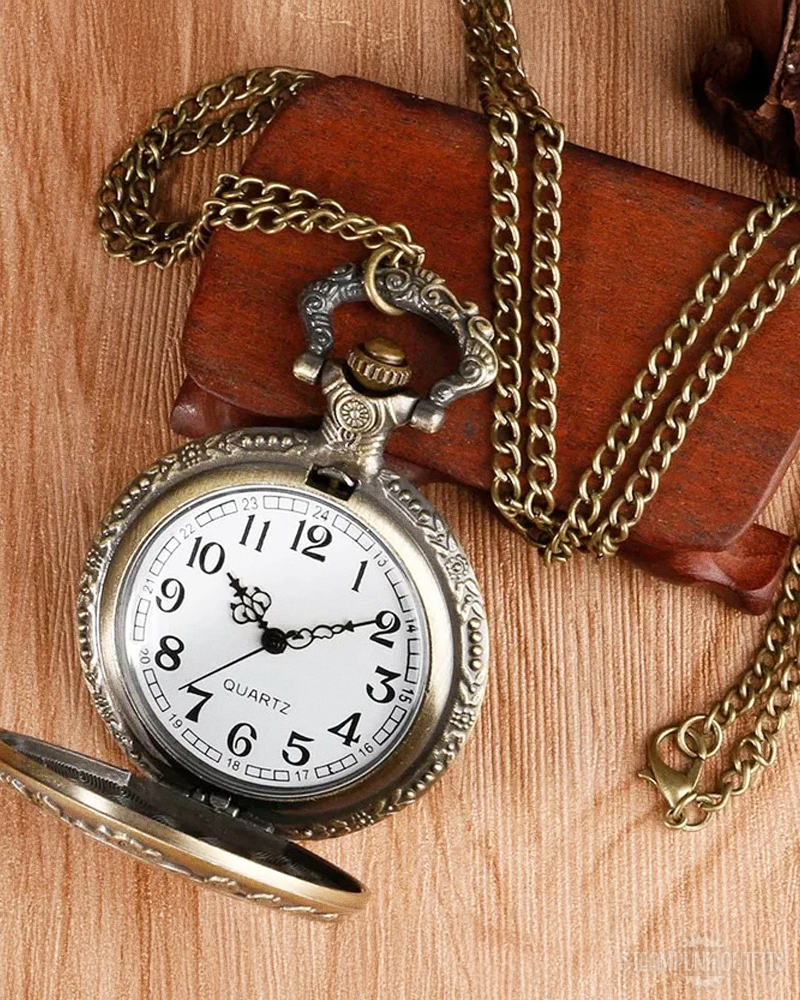 Steampunk Alice In Wonderland Pocket Watch