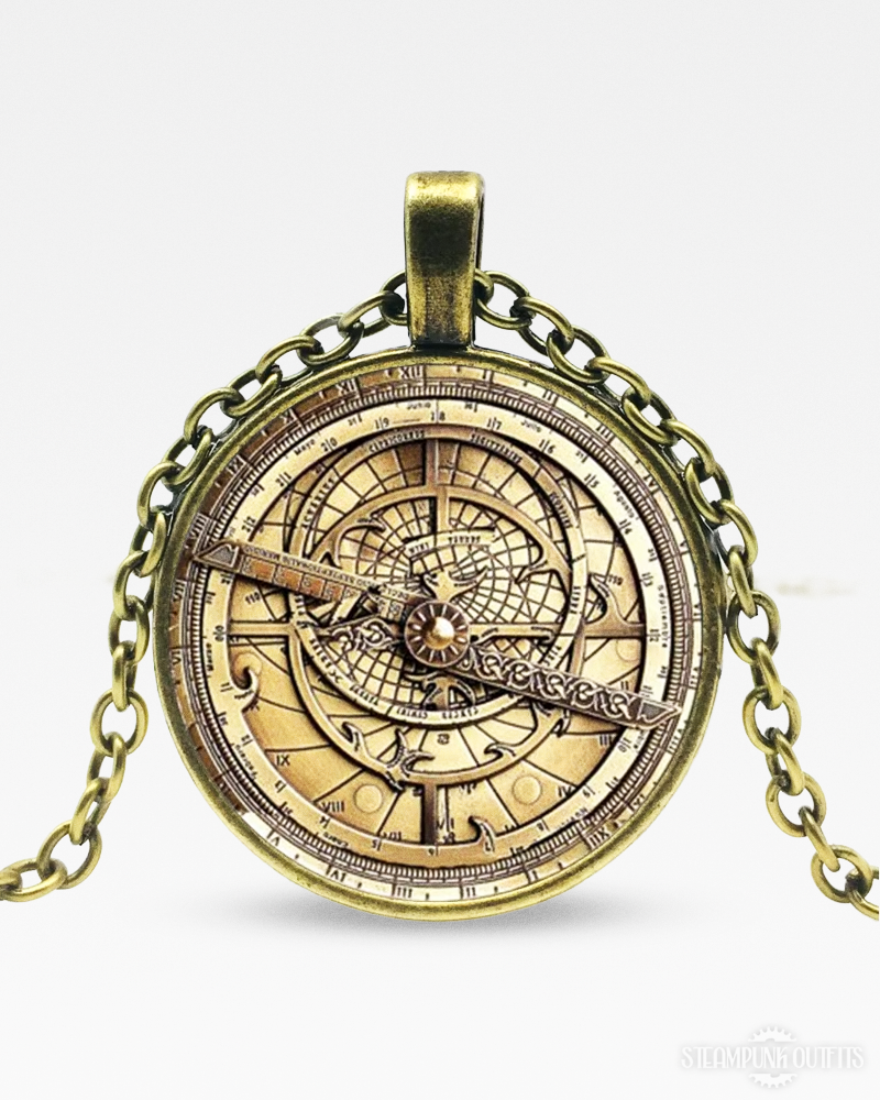 Steampunk Astrolabe Necklace