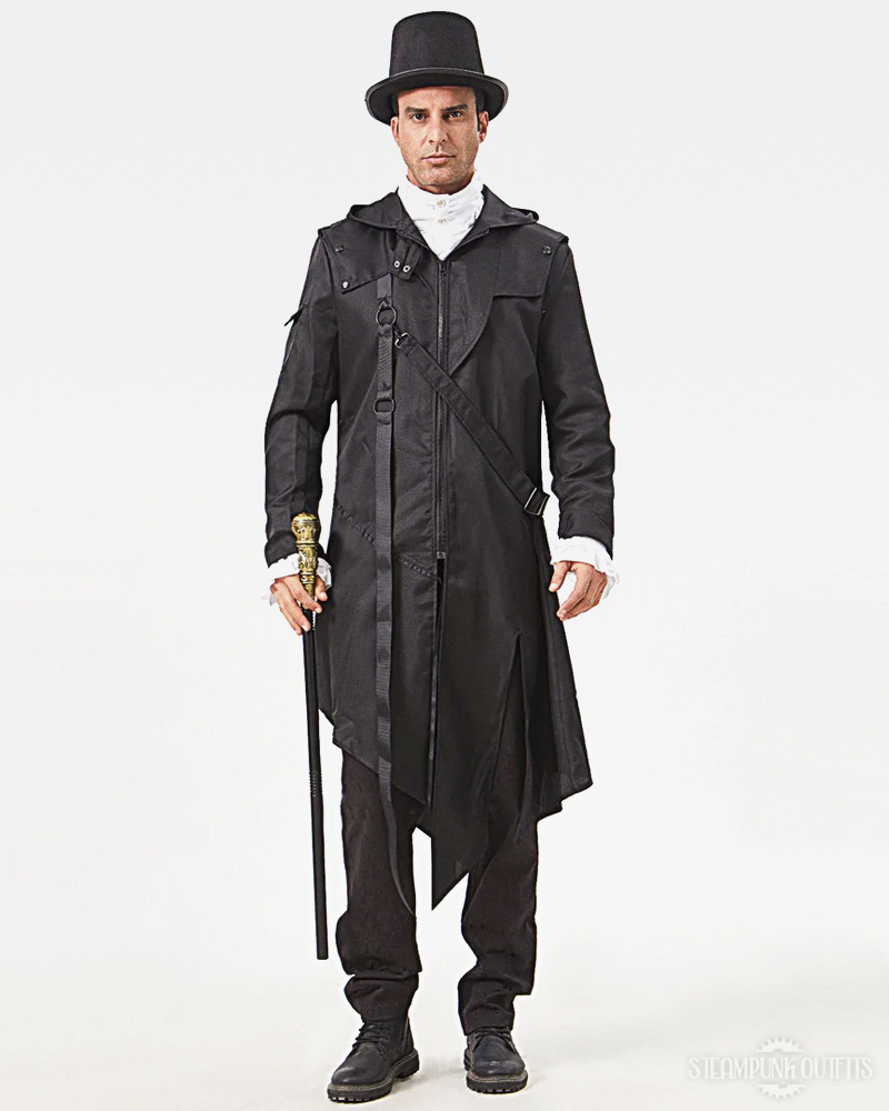 Steampunk Asymmetric Coat