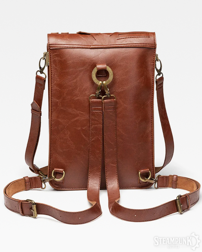 Steampunk Backpack Leather