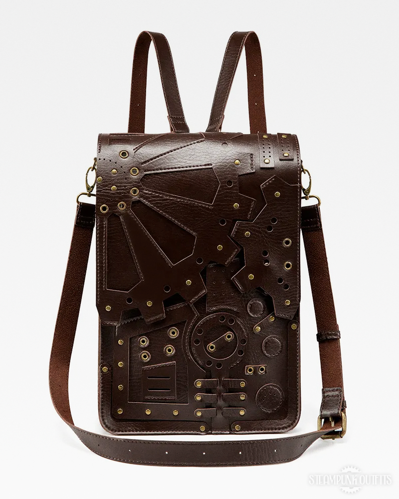 Steampunk Backpack Leather