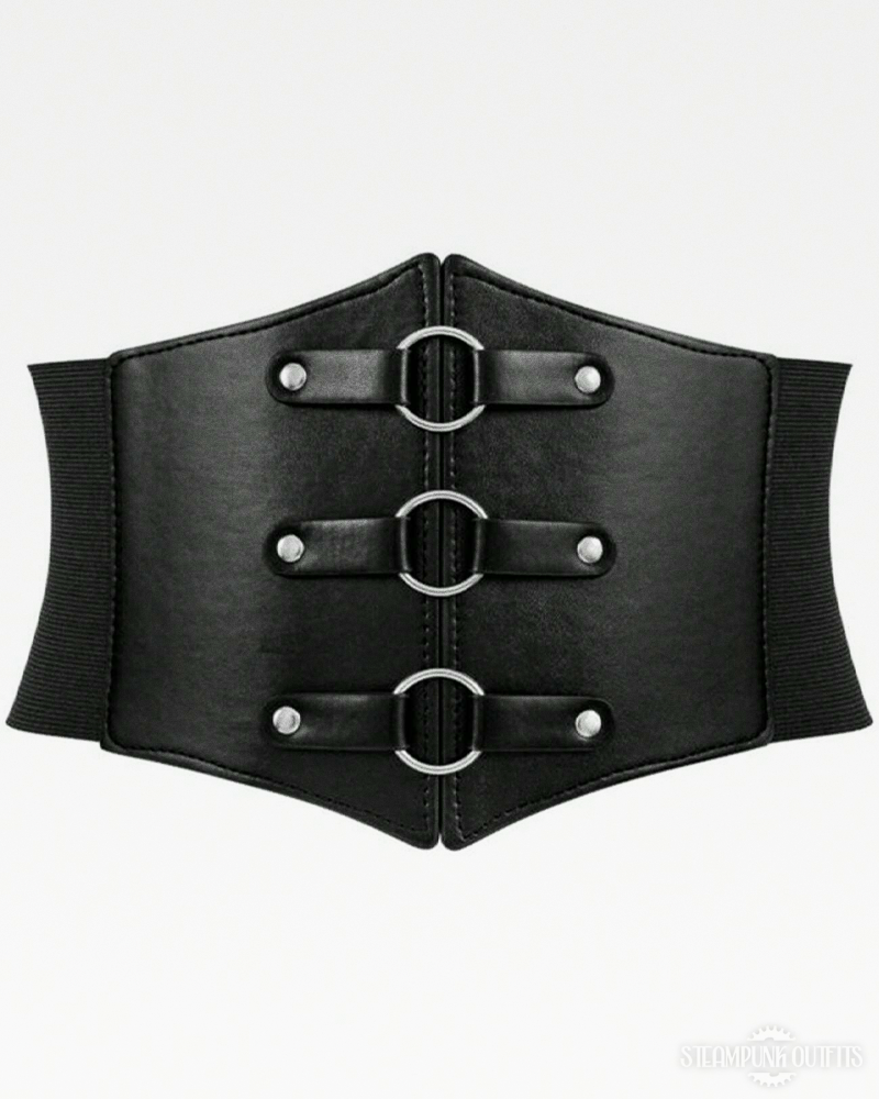 Steampunk Belt With Rings