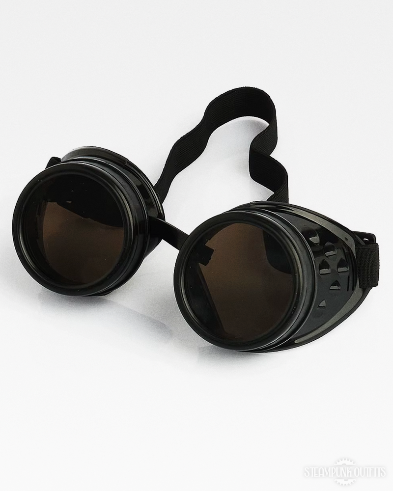 Steampunk Black Goggles