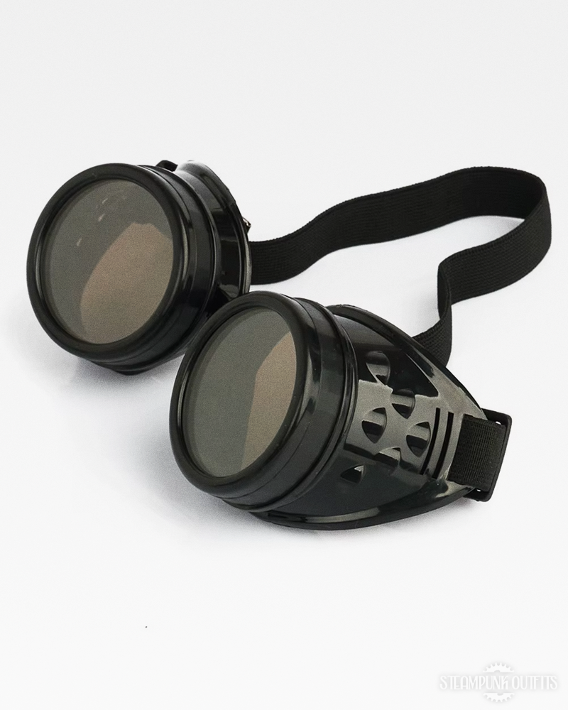 Steampunk Black Goggles