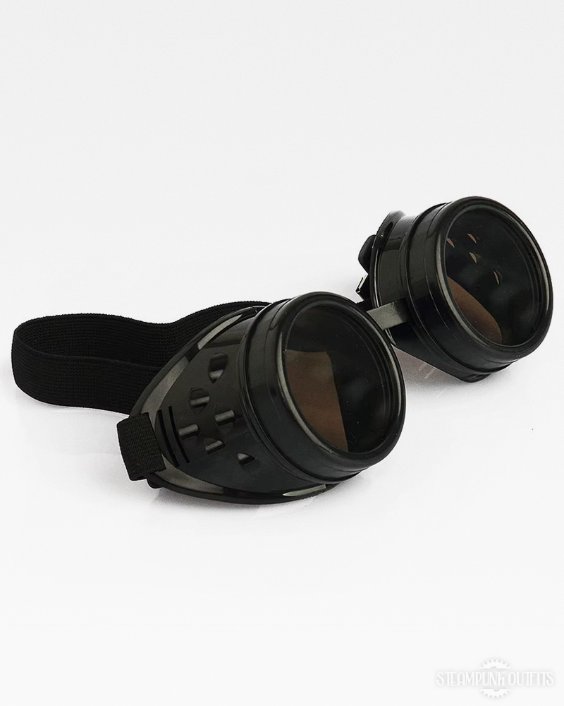 Steampunk Black Goggles
