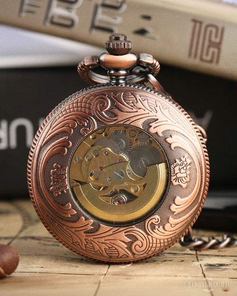 Steampunk Bronze Pocket Watch